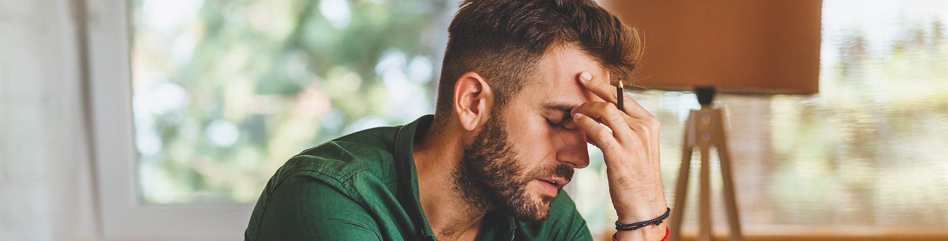 мъже в стресов период